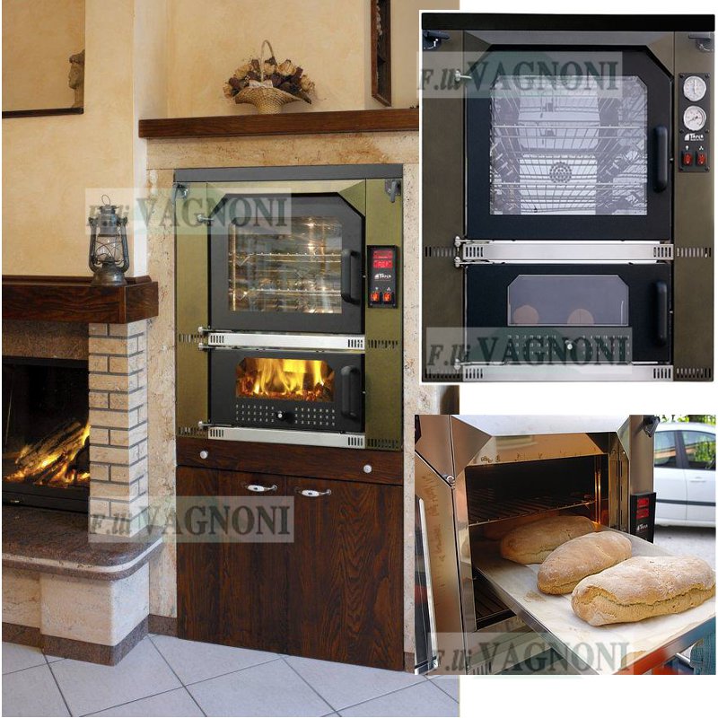 FORNO A LEGNA TAFER DA INTERNO GENESIS CLASSIC VERNIC. 80